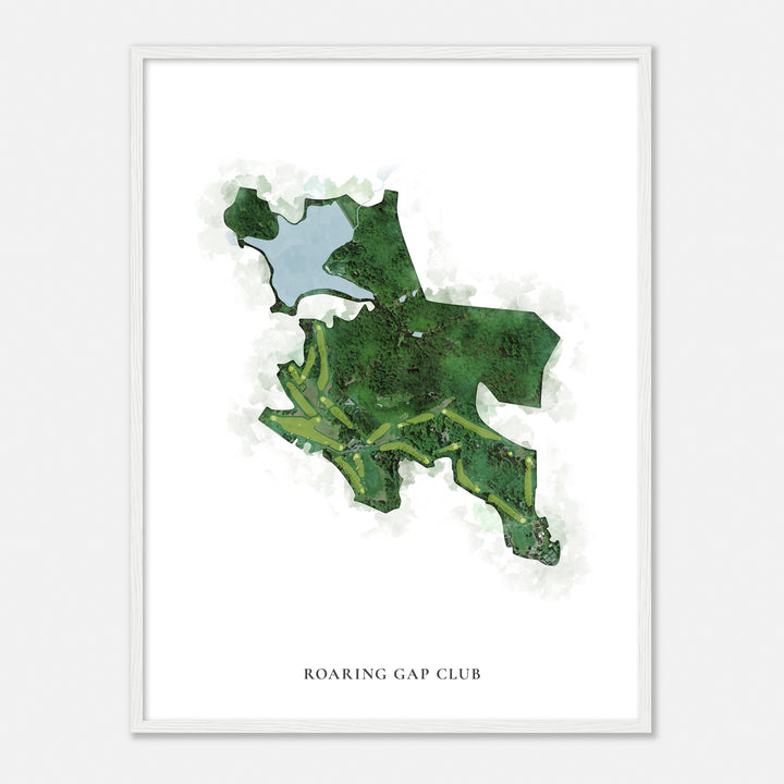 Print of Roaring Gap Club Classic Map