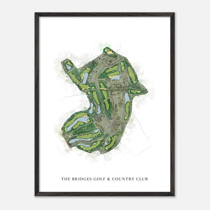 Print of The Bridges Golf &amp; Country Club Classic Map