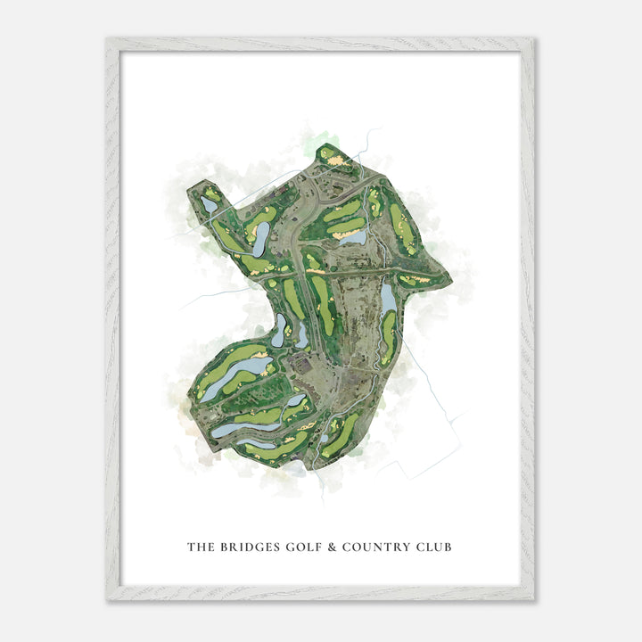 Print of The Bridges Golf &amp; Country Club Classic Map