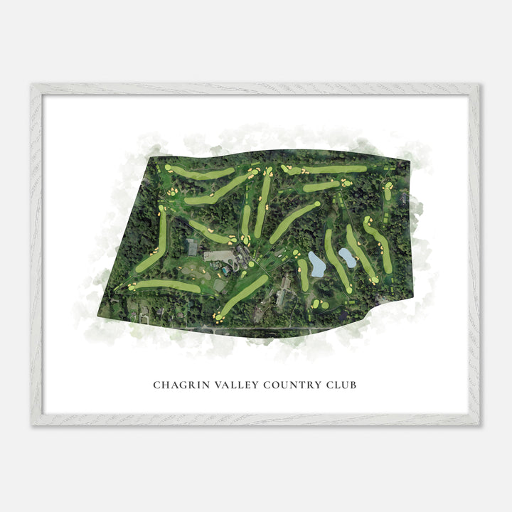 Print of Chagrin Valley Country Club Classic Map