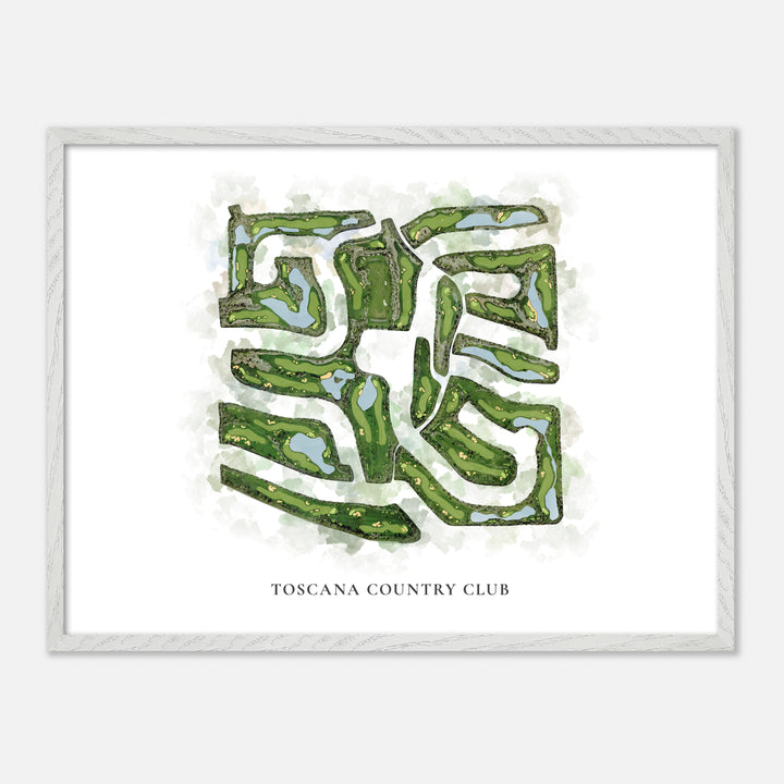 Print of Toscana Country Club Classic Map