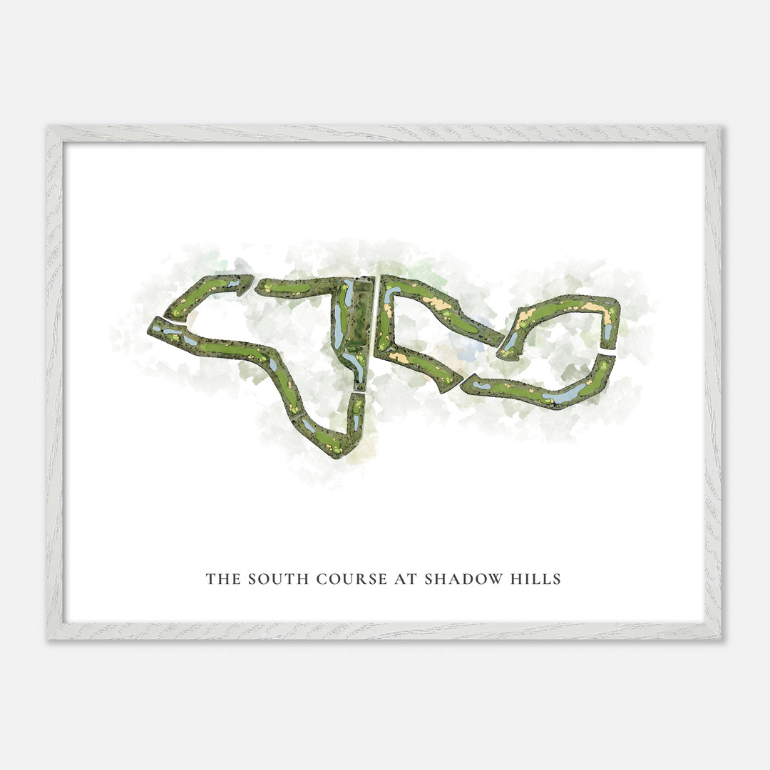 Print of The South Course At Shadow Hills Classic Map