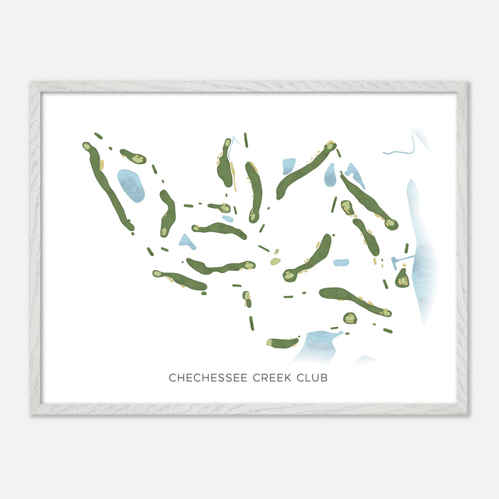 Print of Chechessee Creek Club Modern Map