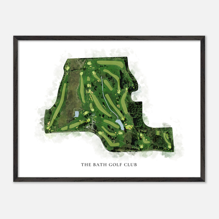 Print of The Bath Golf Club Classic Map