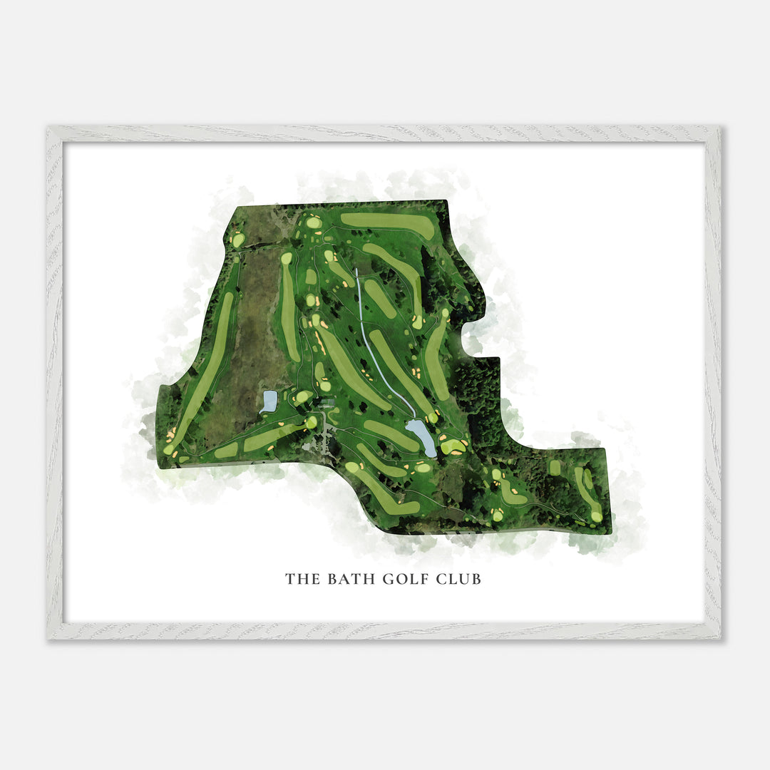 Print of The Bath Golf Club Classic Map