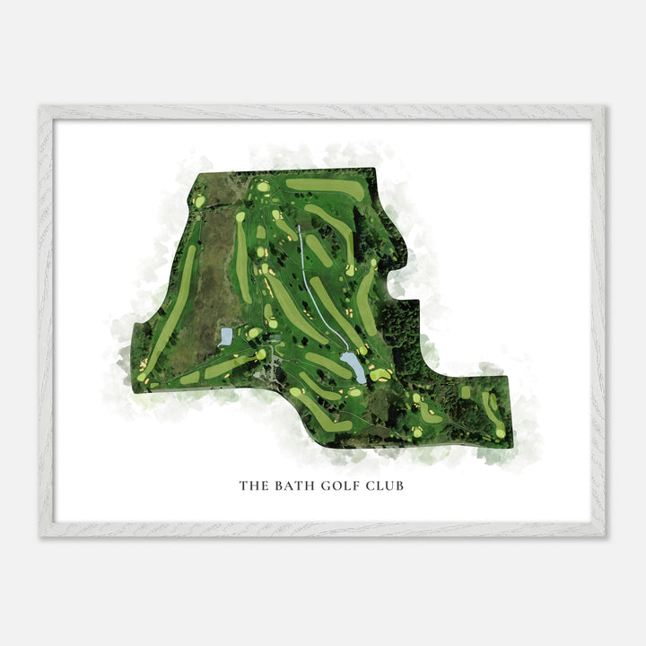 Print of The Bath Golf Club Classic Map