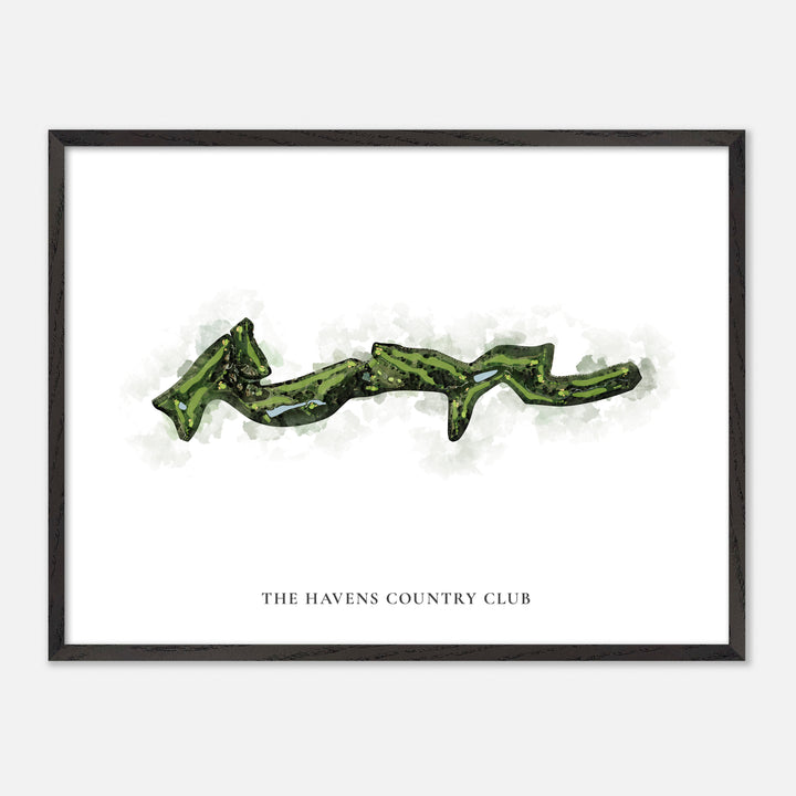 Print of The Havens Country Club Classic Map