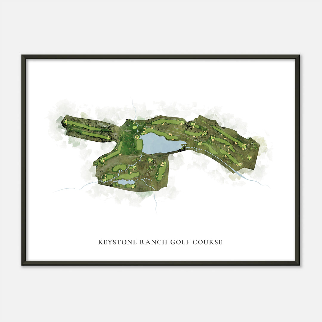Print of Keystone Ranch Golf Course Classic Map