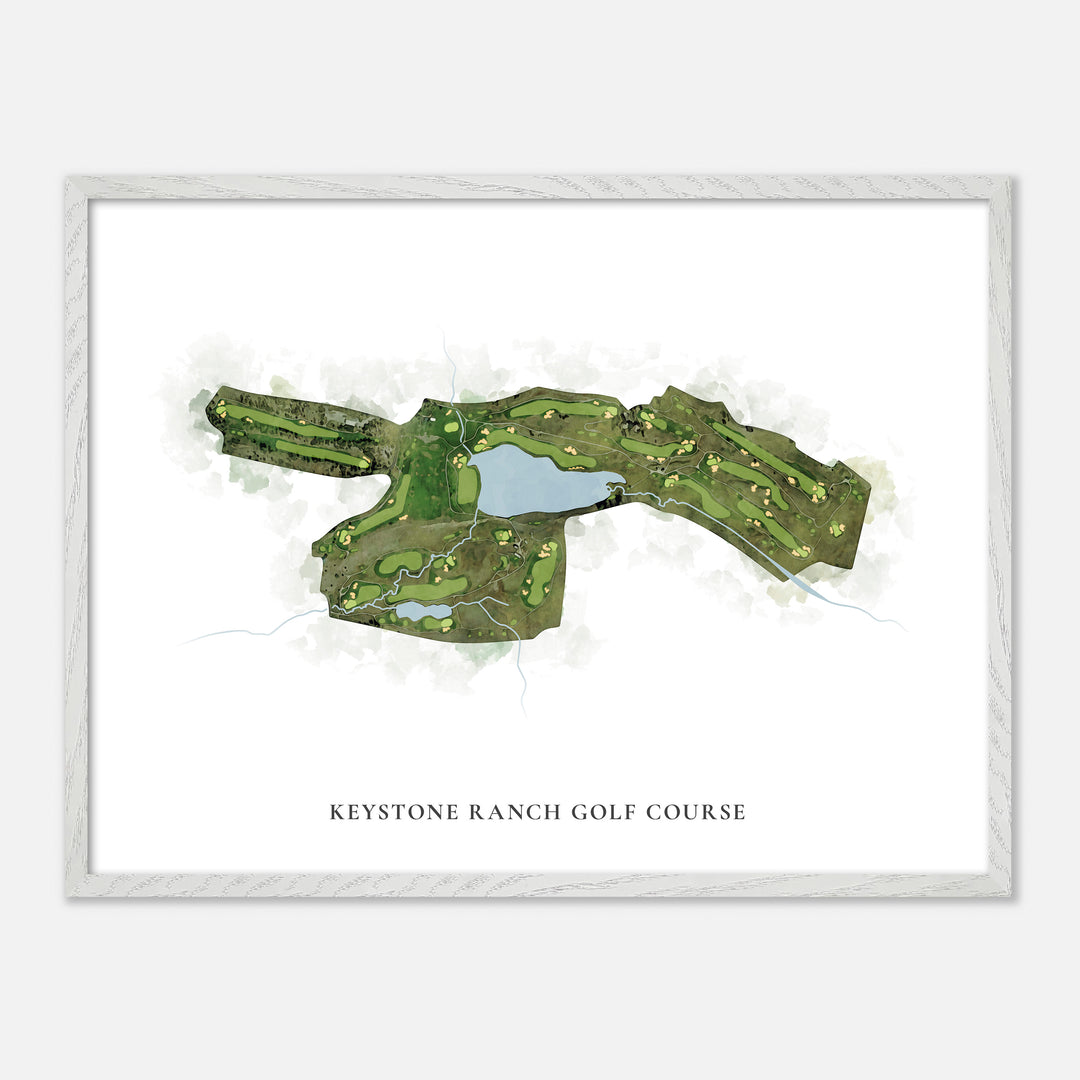 Print of Keystone Ranch Golf Course Classic Map