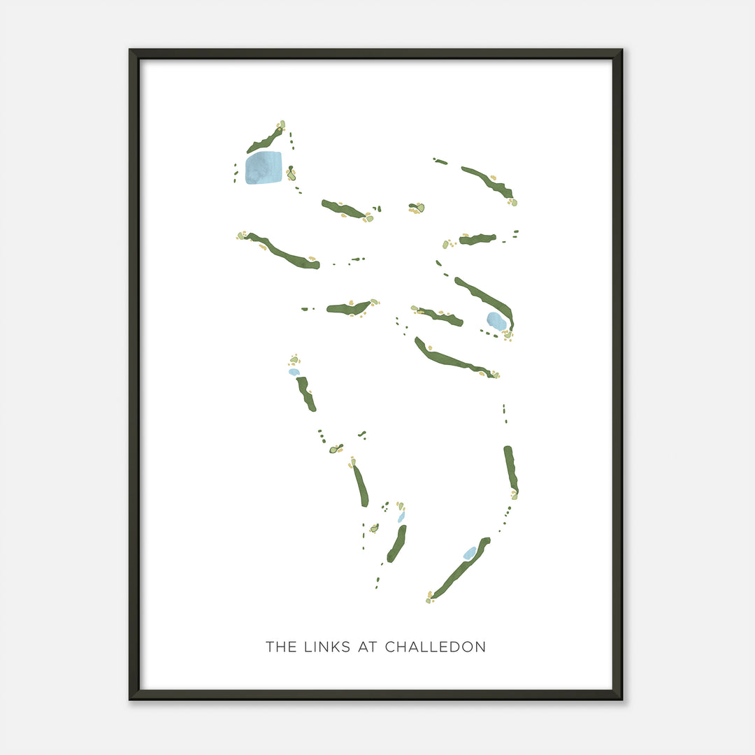 Print of The Links At Challedon Modern Map
