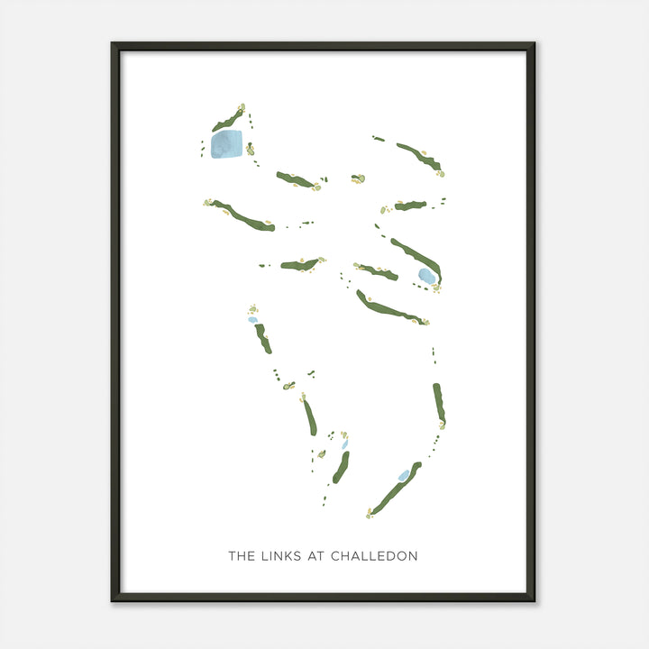 Print of The Links At Challedon Modern Map