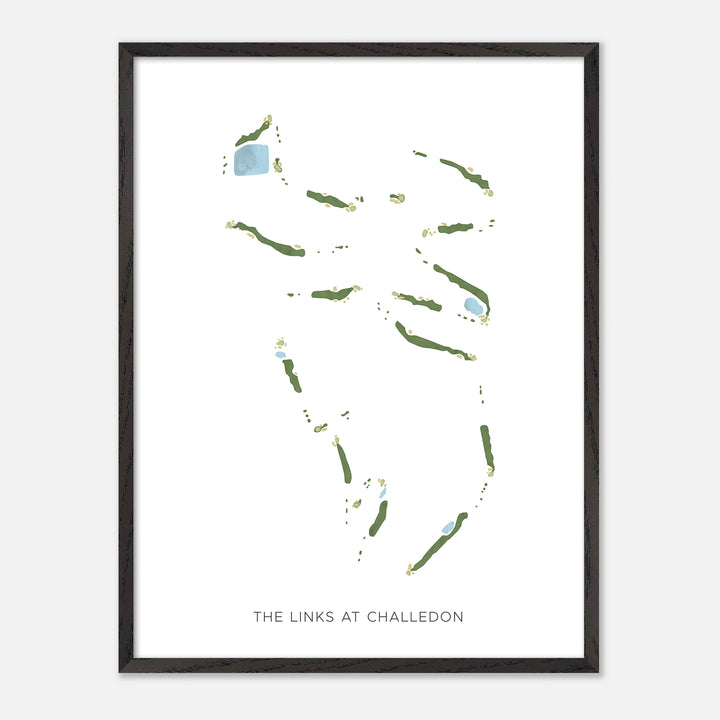 Print of The Links At Challedon Modern Map
