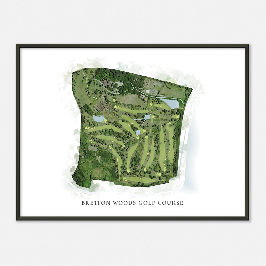 Print of Bretton Woods Golf Course Classic Map