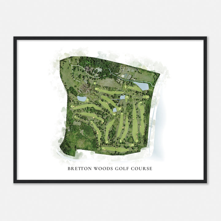 Print of Bretton Woods Golf Course Classic Map