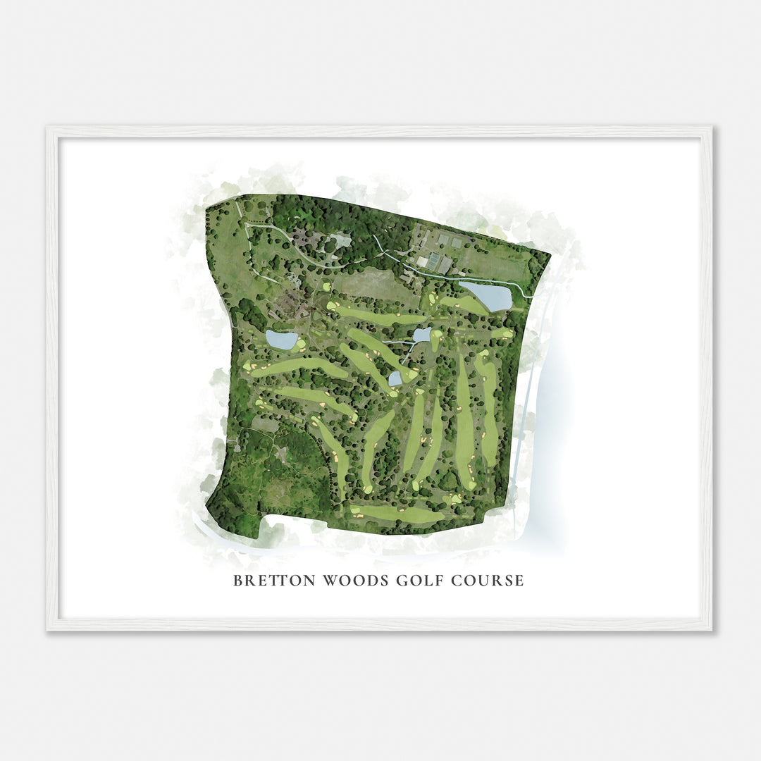 Print of Bretton Woods Golf Course Classic Map