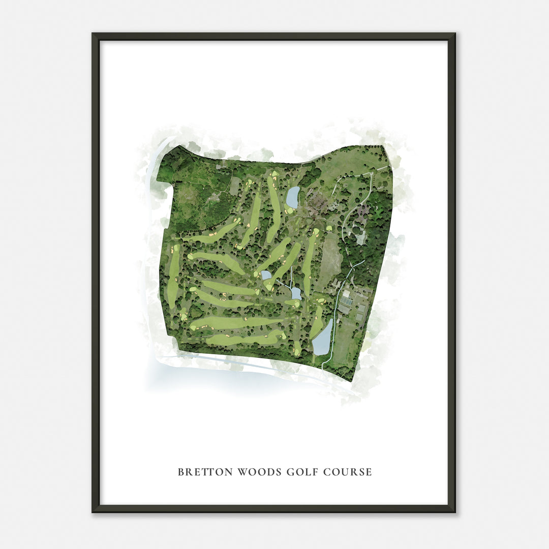 Print of Bretton Woods Golf Course Classic Map