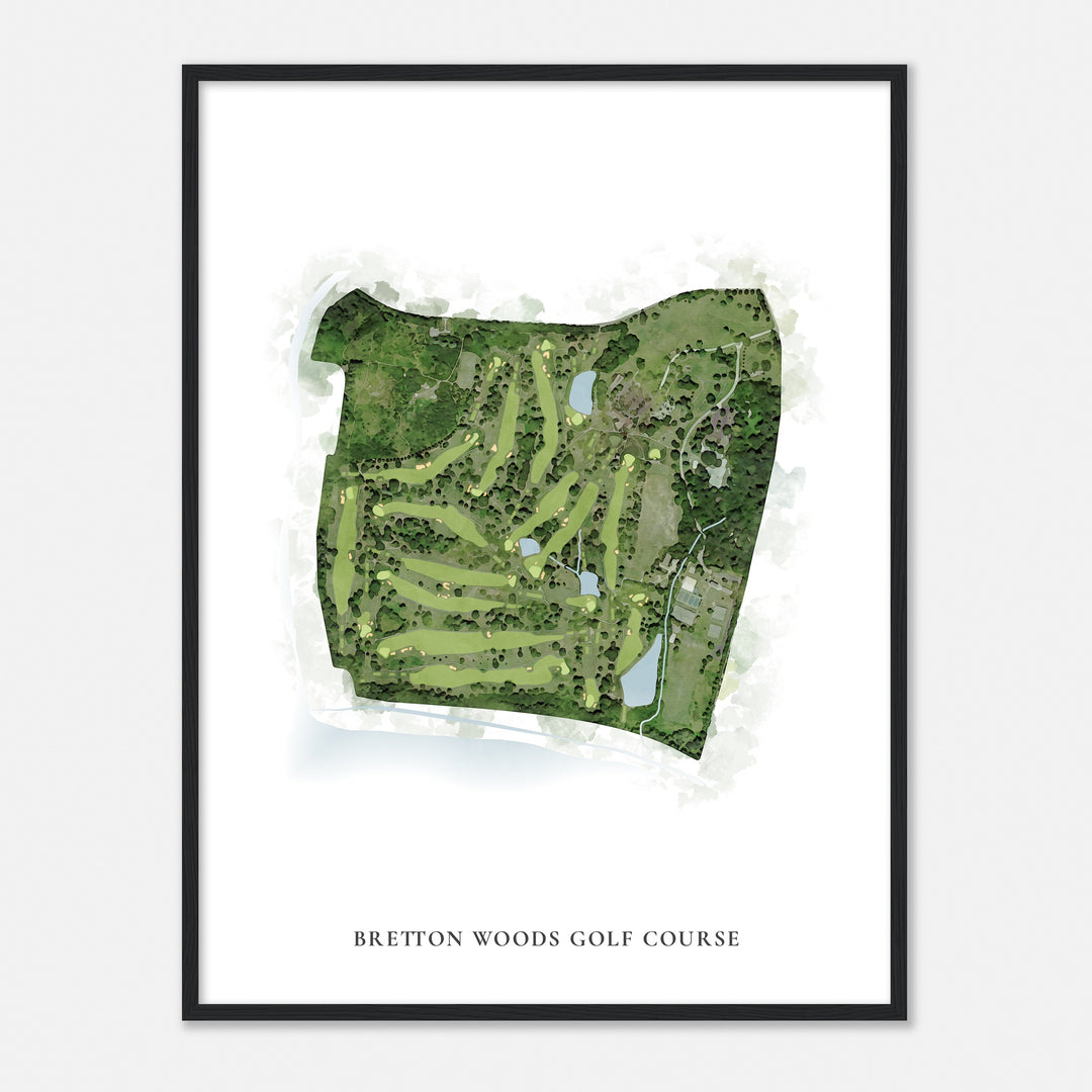 Print of Bretton Woods Golf Course Classic Map