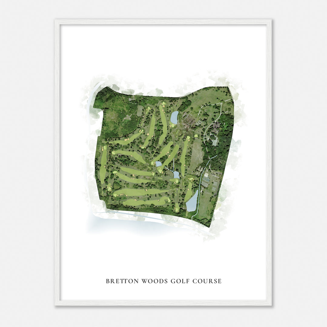 Print of Bretton Woods Golf Course Classic Map