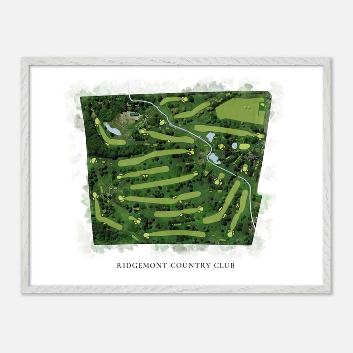 Print of Ridgemont Country Club Classic Map
