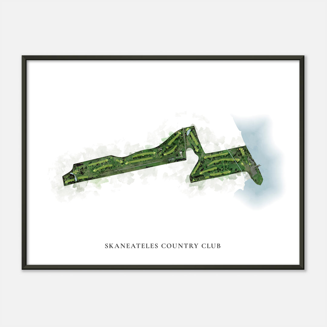 Print of Skaneateles Country Club Classic Map