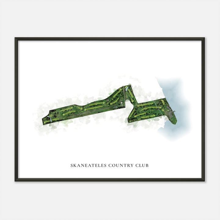 Print of Skaneateles Country Club Classic Map