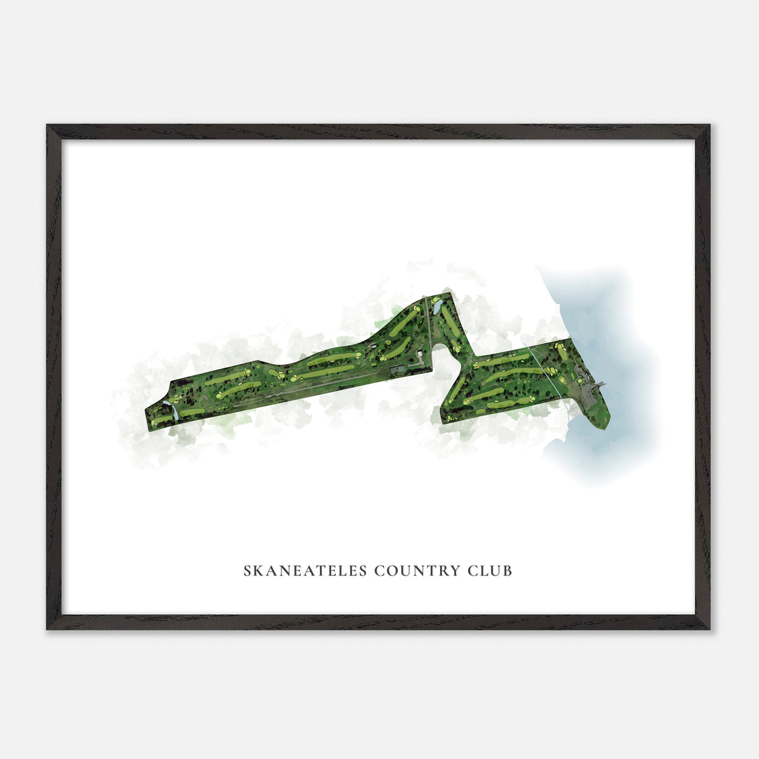 Print of Skaneateles Country Club Classic Map
