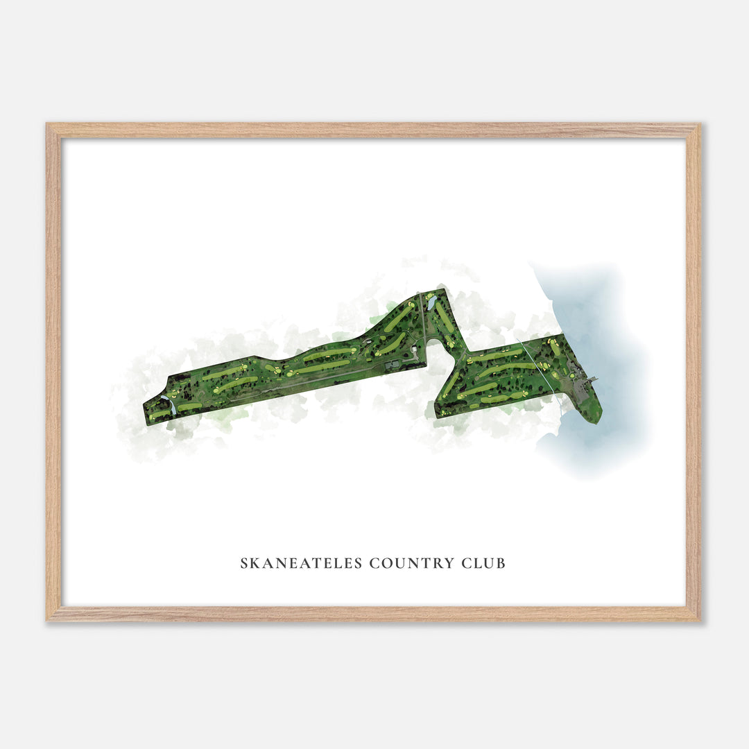 Print of Skaneateles Country Club Classic Map