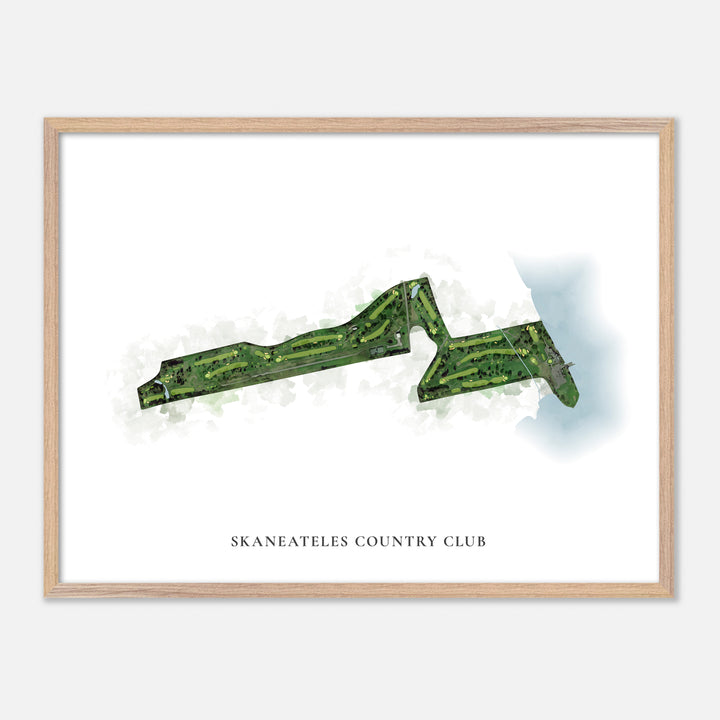 Print of Skaneateles Country Club Classic Map