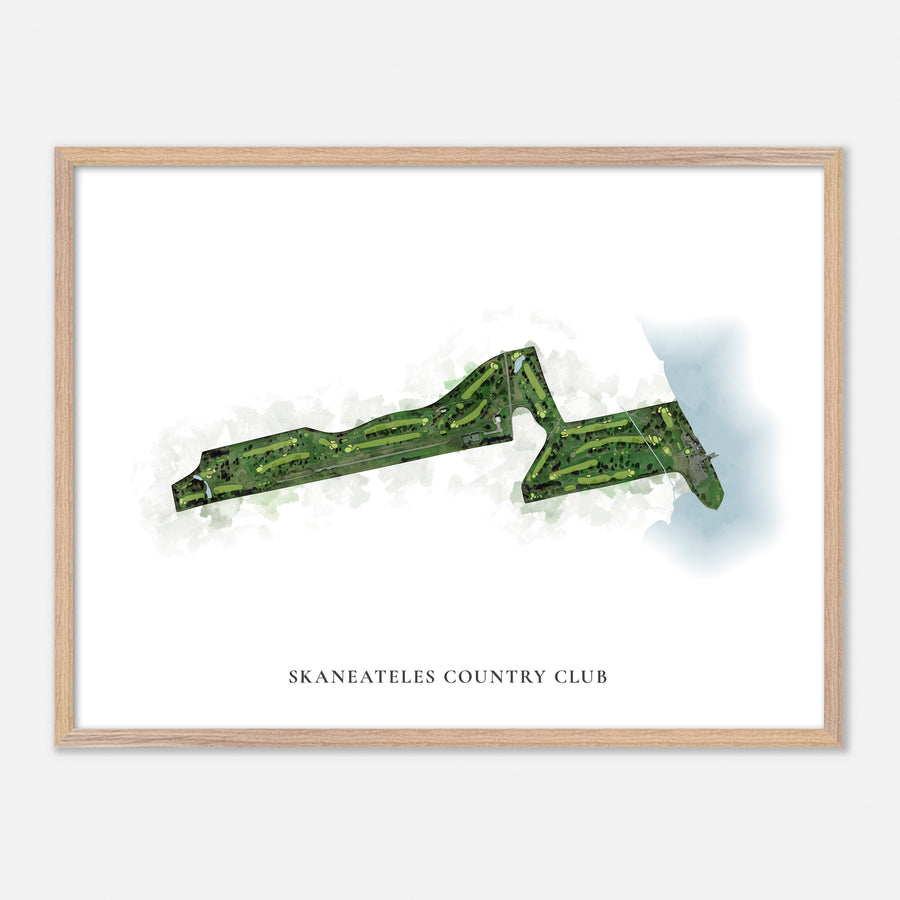 Print of Skaneateles Country Club Classic Map