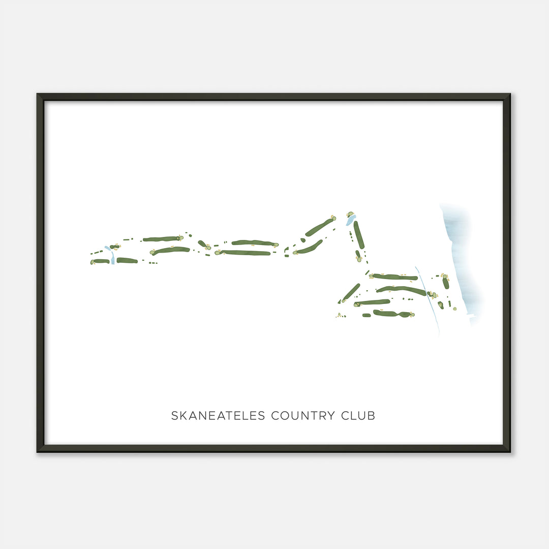 Print of Skaneateles Country Club Modern Map