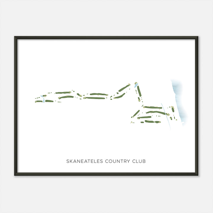 Print of Skaneateles Country Club Modern Map
