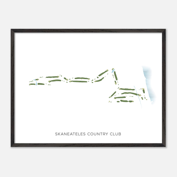 Print of Skaneateles Country Club Modern Map