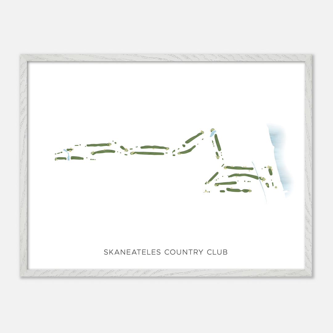 Print of Skaneateles Country Club Modern Map