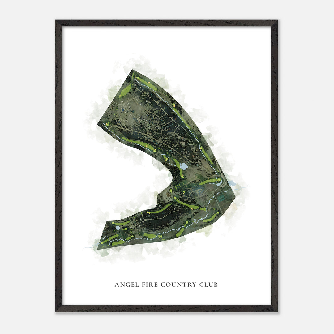 Print of Angel Fire Country Club Classic Map
