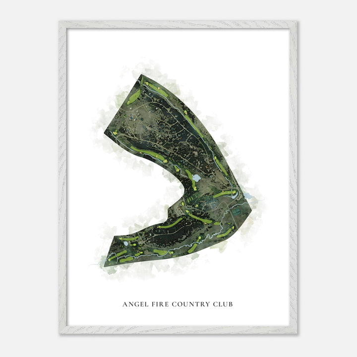 Print of Angel Fire Country Club Classic Map