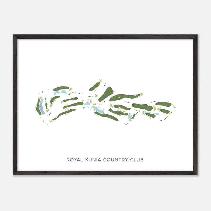 Print of Royal Kunia Country Club Modern Map