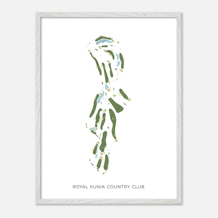 Print of Royal Kunia Country Club Modern Map