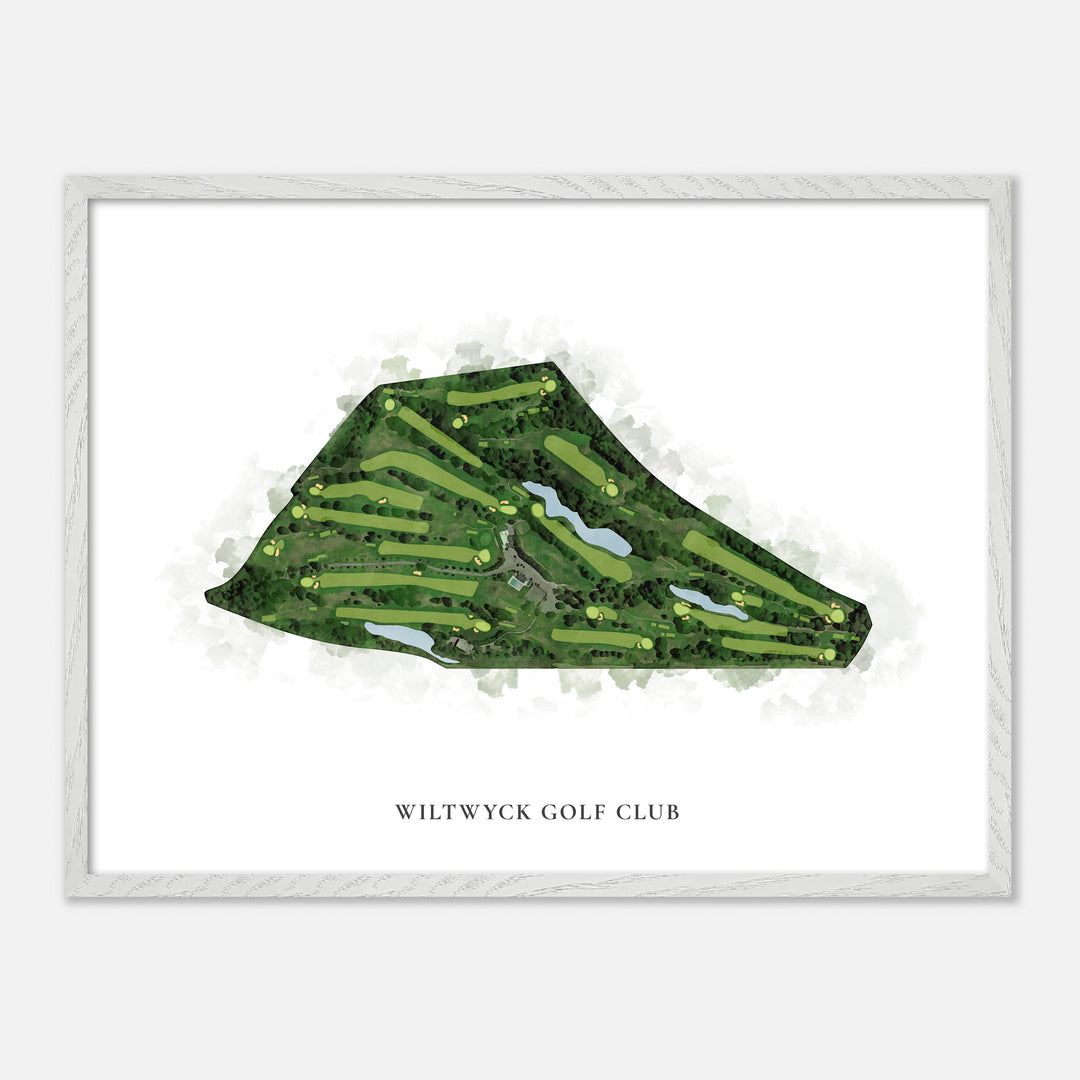 Print of Wiltwyck Golf Club Classic Map