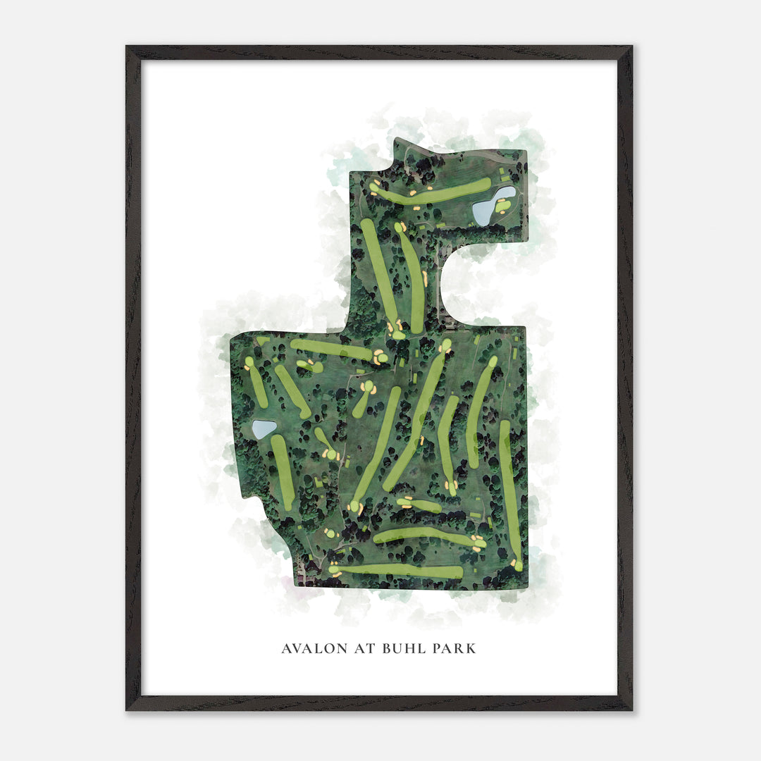Print of Avalon At Buhl Park Classic Map