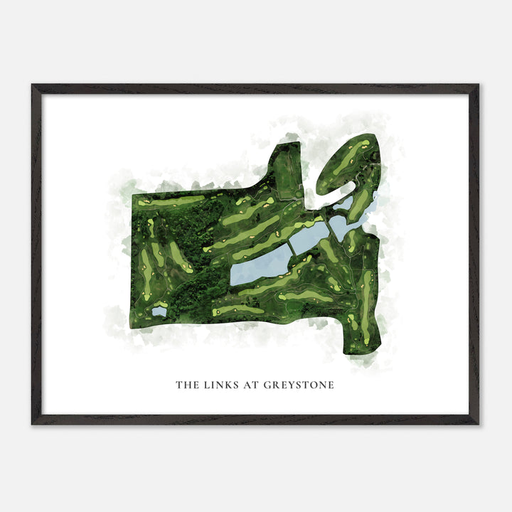 Print of The Links At Greystone Classic Map
