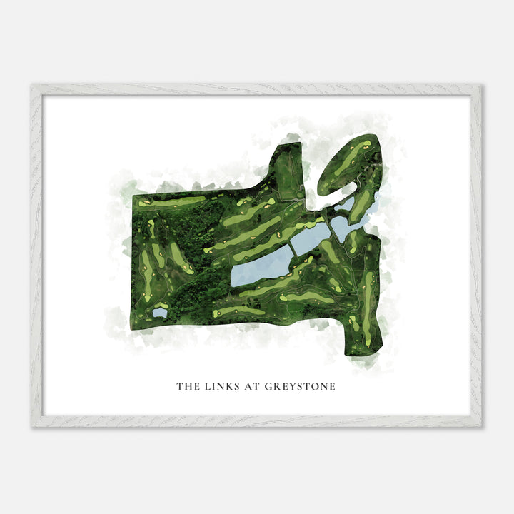 Print of The Links At Greystone Classic Map