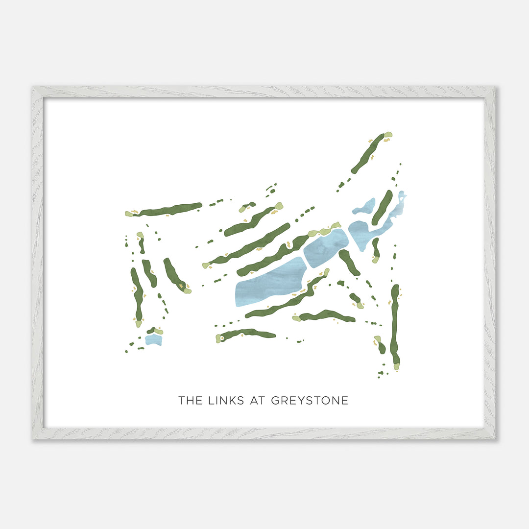 Print of The Links At Greystone Modern Map
