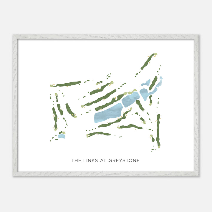Print of The Links At Greystone Modern Map