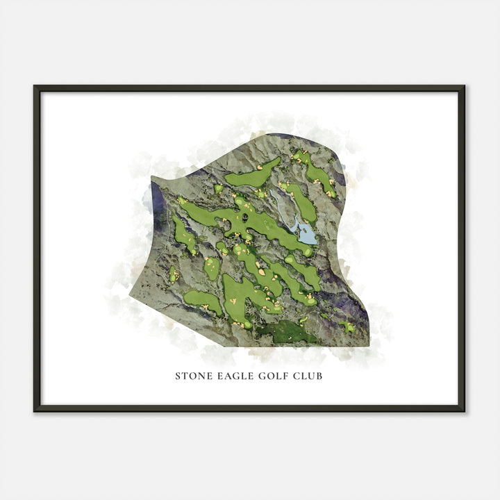 Print of Stone Eagle Golf Club Classic Map