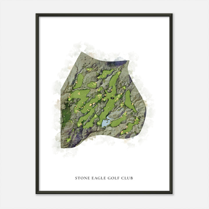 Print of Stone Eagle Golf Club Classic Map