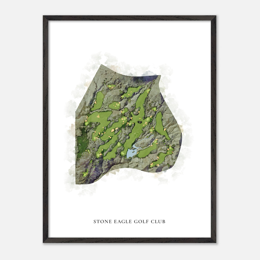 Print of Stone Eagle Golf Club Classic Map