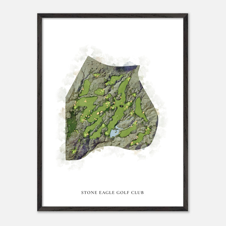 Print of Stone Eagle Golf Club Classic Map