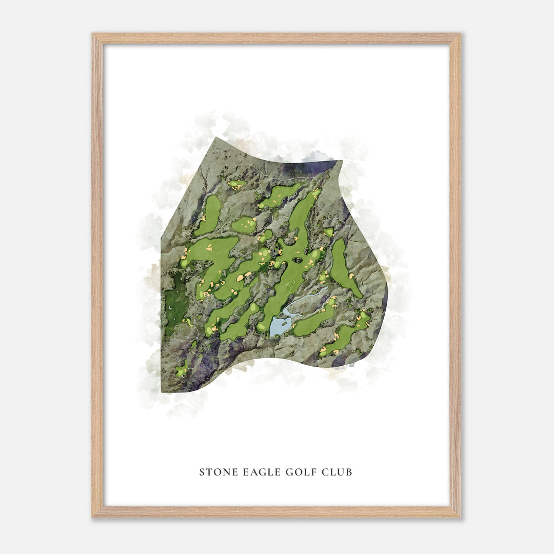 Print of Stone Eagle Golf Club Classic Map