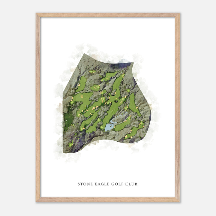 Print of Stone Eagle Golf Club Classic Map