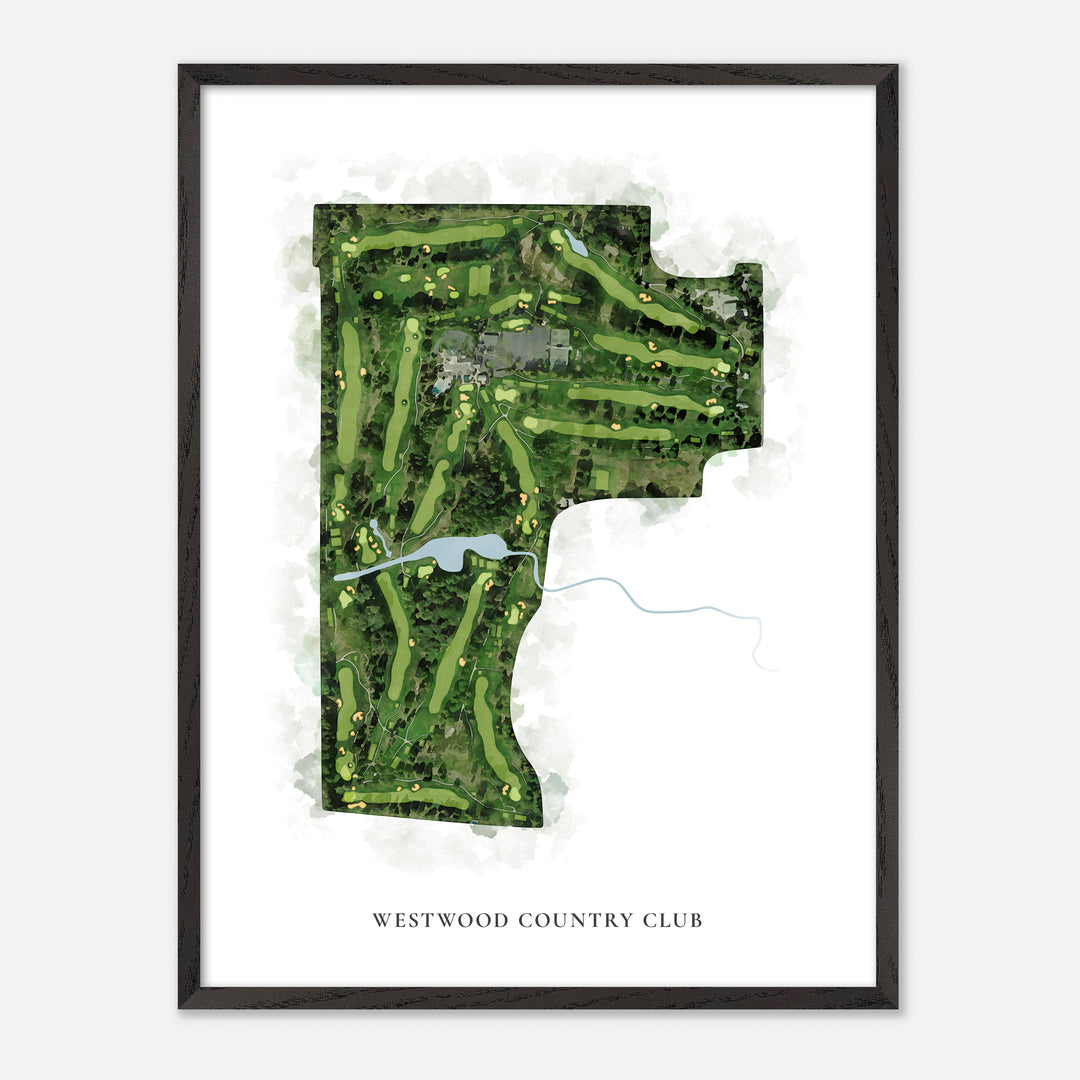 Print of Westwood Country Club Classic Map